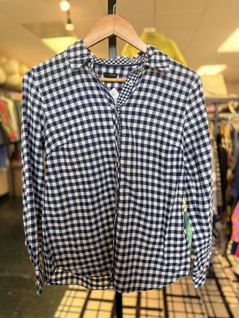 Talbots - Perfect Shirt - Blue Gingham