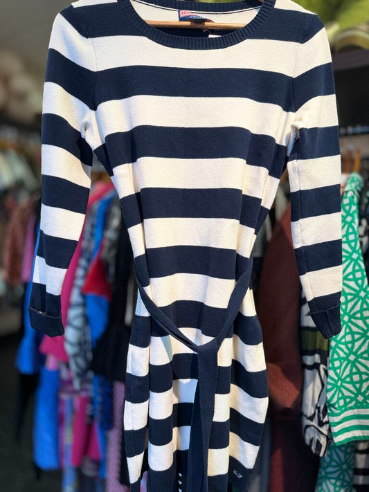 Vineyard Vines - Striped LS Sweater Dress