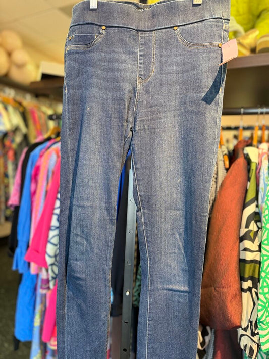 Liverpool - The Skinny Pull On Jeans - Dark Wash