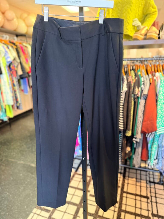 LOFT - Curvy Slim Dress Pants - Black