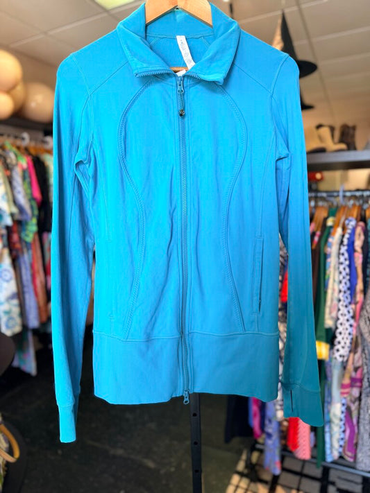 Lululemon - Define Jacket in Electric Turquoise