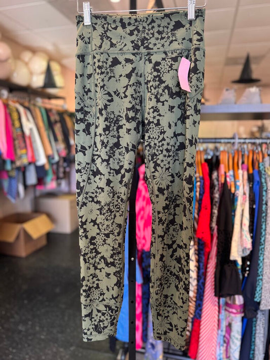 Lululemon - Align Leggings in Floral Print - Sage/Black