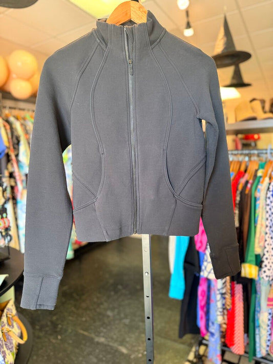 Lululemon-Movement to Movement Full Zip Jacket - Black