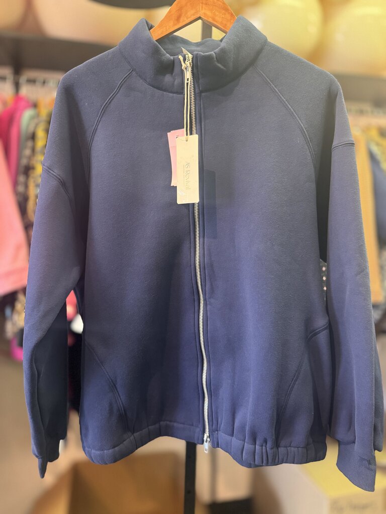 Altar'd NWT - Cabin Ridge Double-Zip in Navy