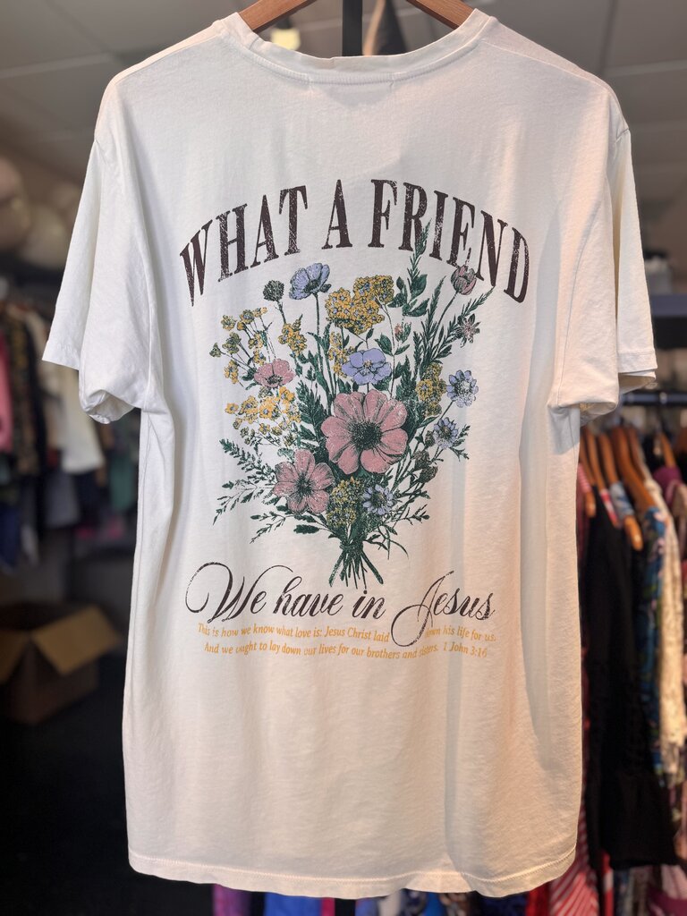 Altar'd NWT - What a Friend We Have in Jesus Graphic Tee