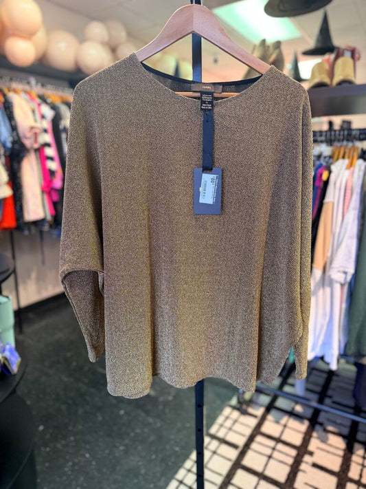 Rain NWT - Gold Dolman Blouse