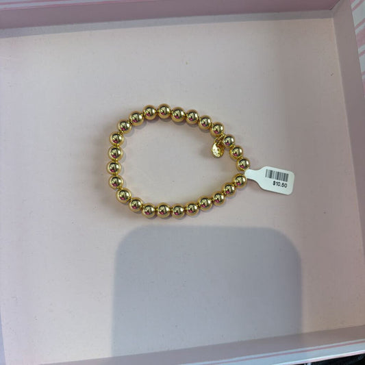 Talbots - Stretch Gold Bead Bracelet