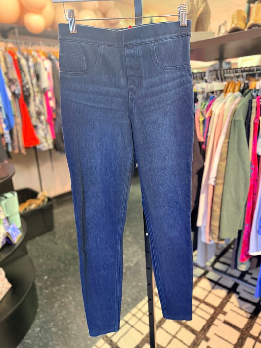 Spanx - Jean-ish Ankle Leggings in Blue