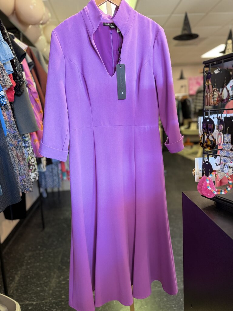 Black Halo NWT - Kensington Fit & Flare Dress in Lilac