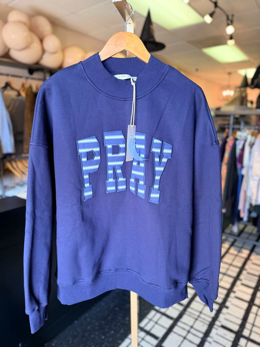 Altar'd NWT - Pray Mockneck Pullover