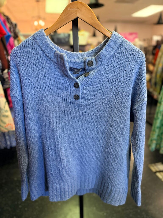 American Eagle- Knitted Button Up Sweater