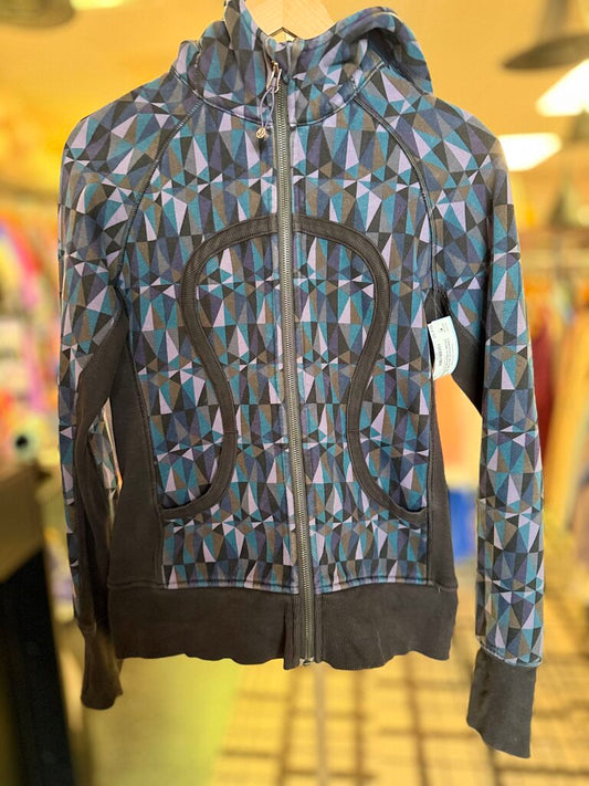 Lululemon-Scuba Full Zip Hoodie in Nightfall Stained Glass