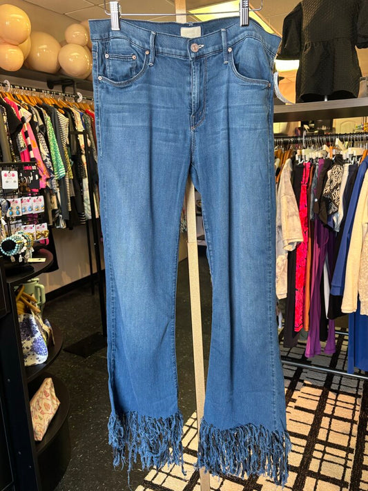 Mother - Frayed Jeans in Northern Lights