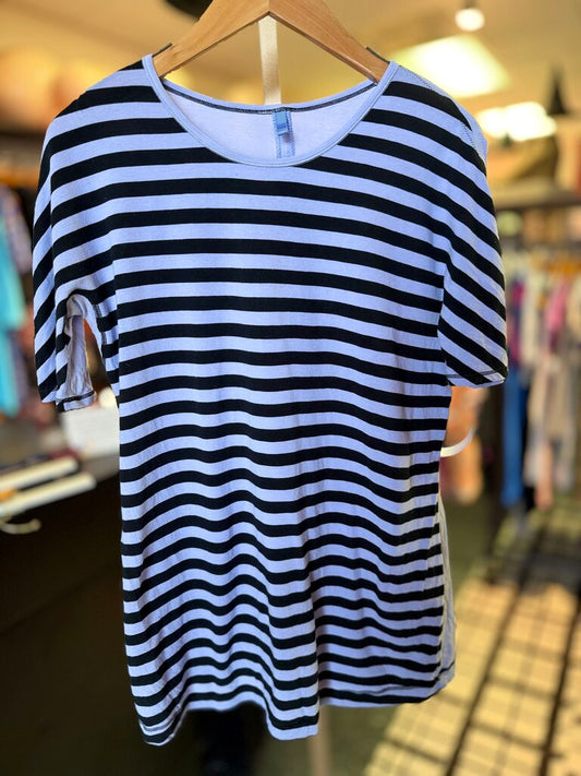 Lululemon-Devotion SS Tee in Sea Stripe