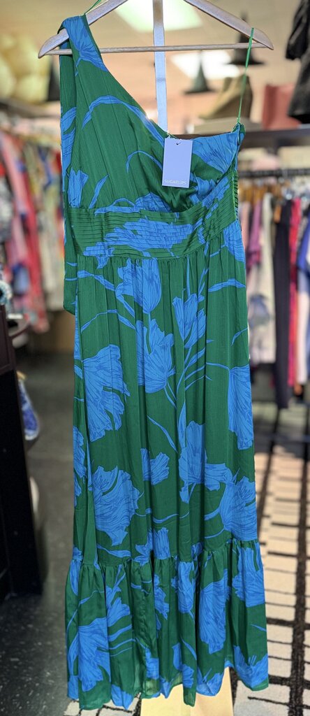 Sugarlips - NWT Floral Bayou One-Shoulder Maxi Dress