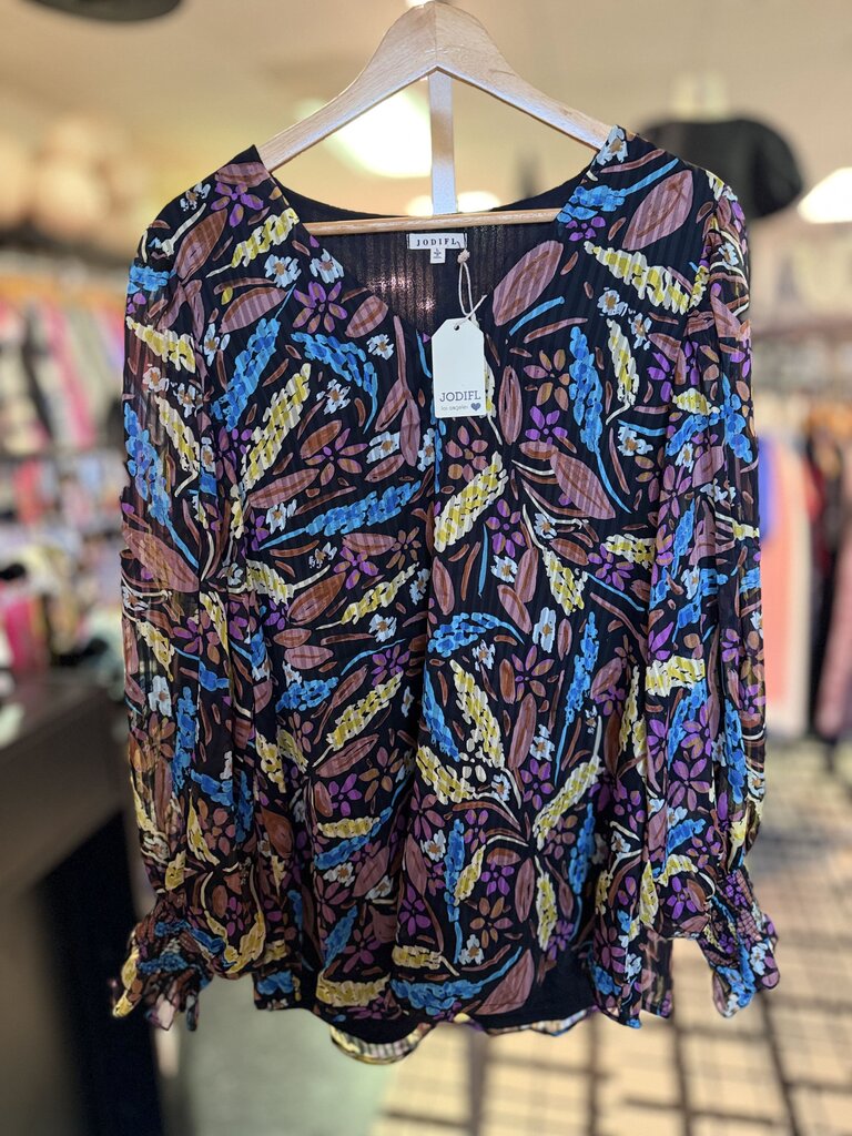 Jodifl - LS Floral Blouse