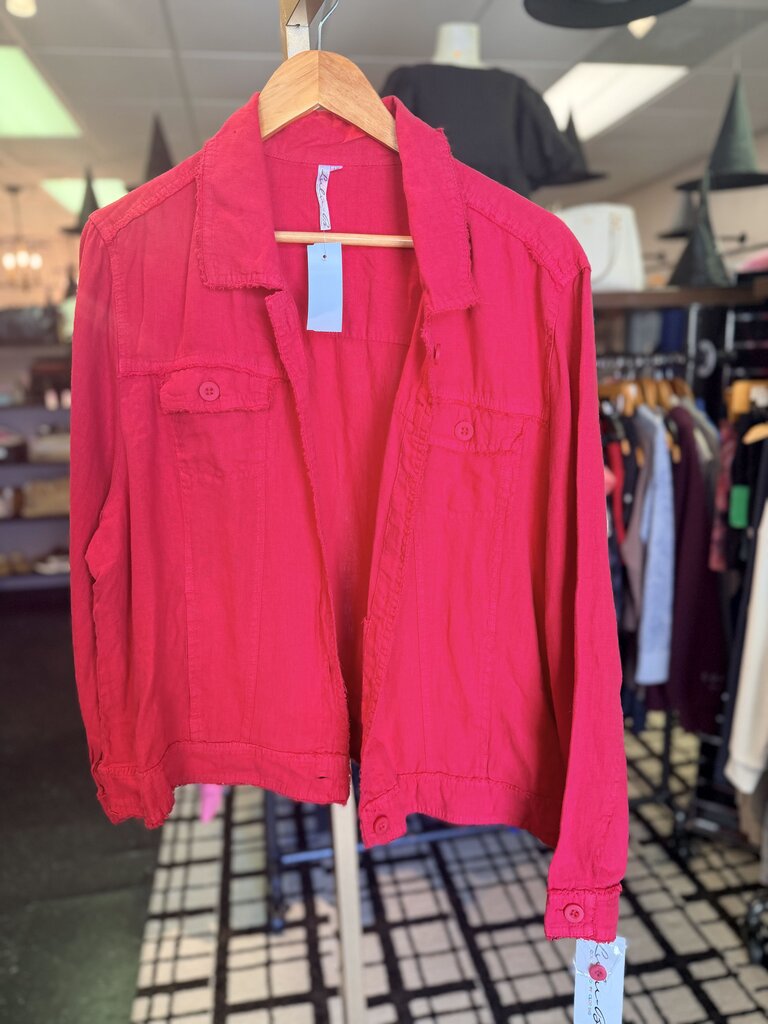Lulu B - NWT Travel Jacket - Red