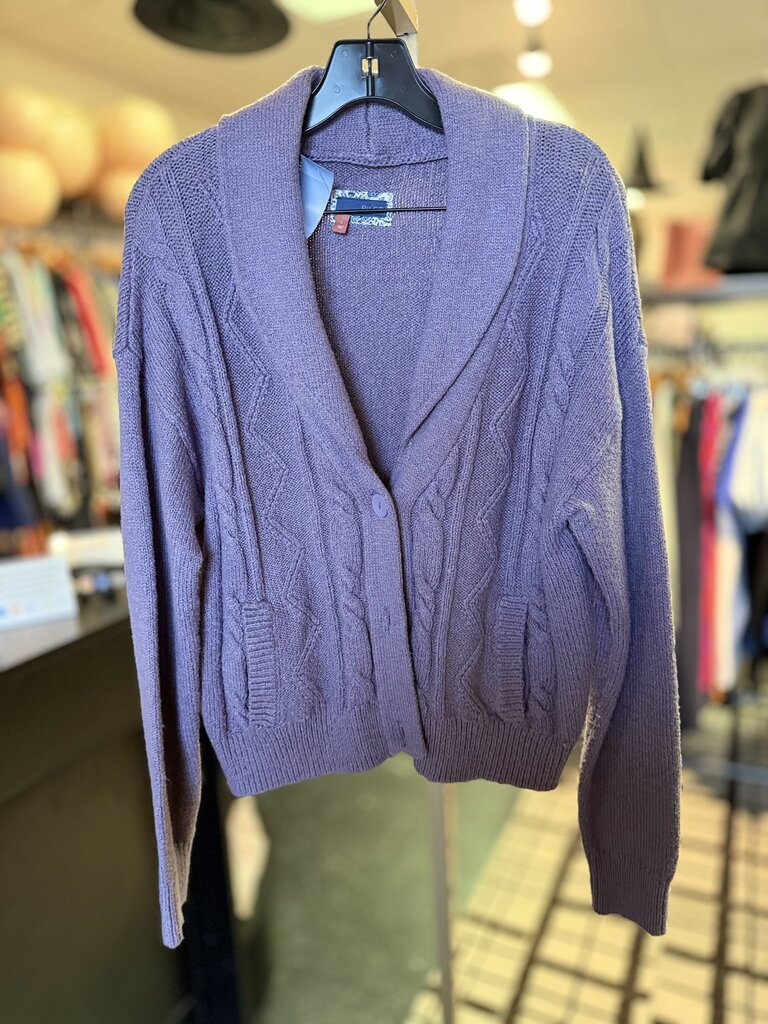 Pilcro - Cable Knit Cardigan