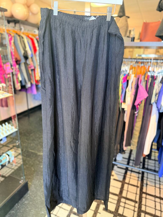 J.Crew- Cosmo Wide Leg Pants - Black