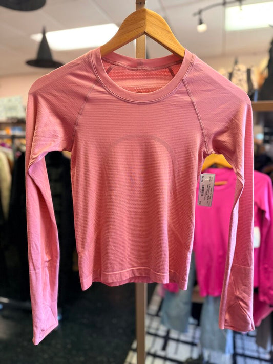 Lululemon - LS Swiftly Tech Shirt - Rose
