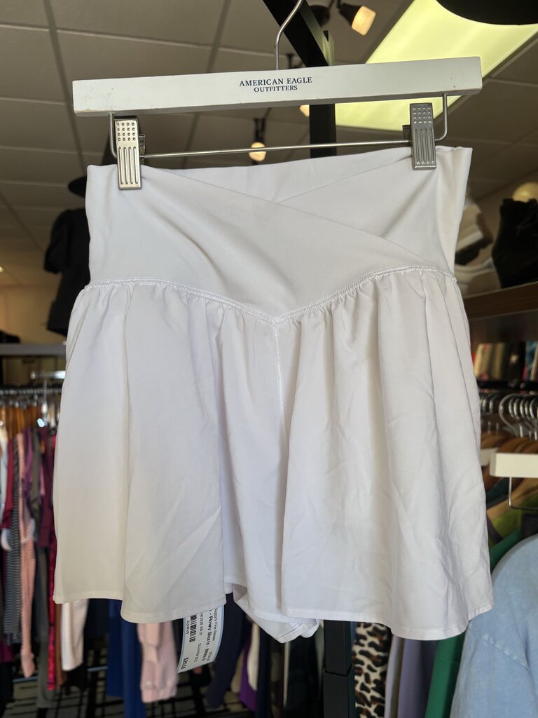 Aerie - Flowy Shorts - White