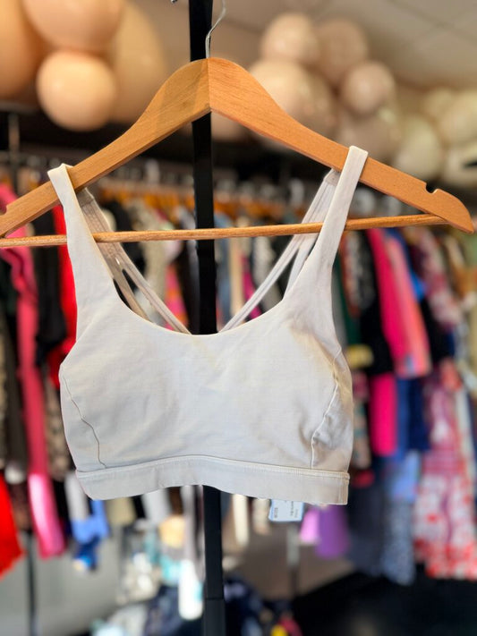 Lululemon- Strappy Sports Bra - White