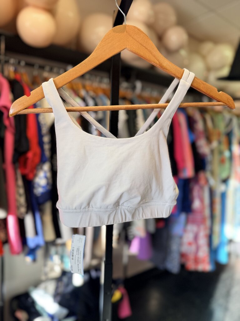 Lululemon- Strappy Sports Bra - White