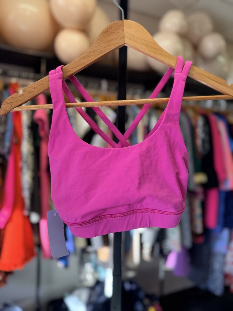 Lululemon- Strappy Sports Bra - Sonic Pink