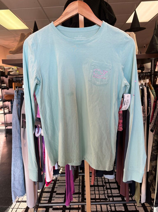 Vineyard Vines - LS Graphic Tee - Aqua