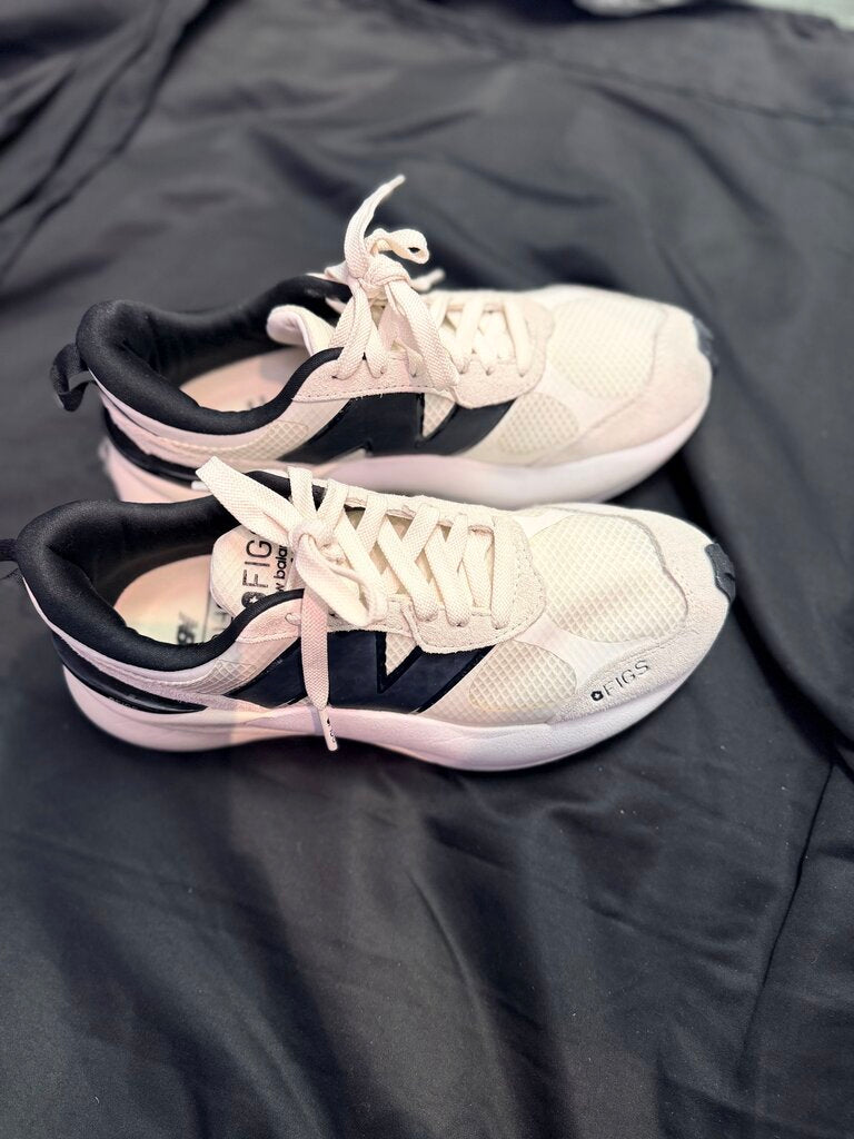 FigsxNewBalance - 3447 in Cream/Black Colorway
