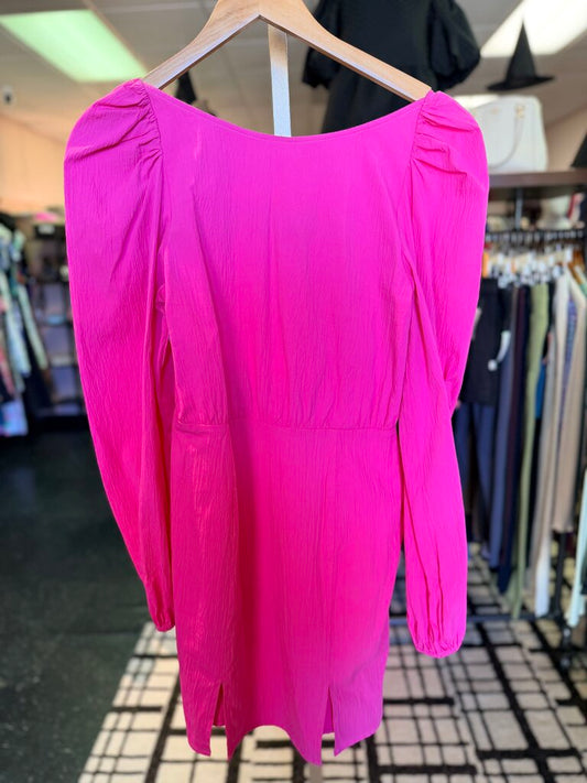 Ghospell - Open Back Mini Dress - Pink