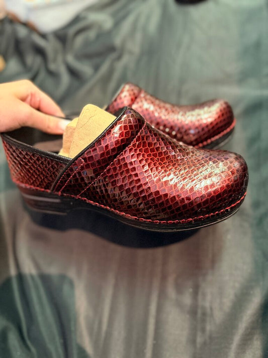 Dansko- Pro XP Anaconda Clogs- Ruby