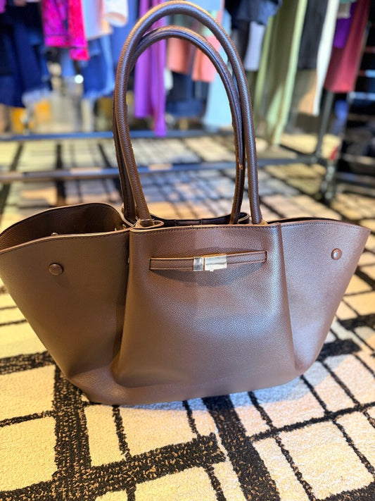 Urban Expressions - Oversized Tote Bag - Brown