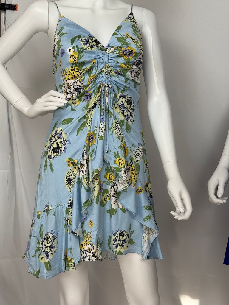 Free People- Blue- Floral Spring Dress
